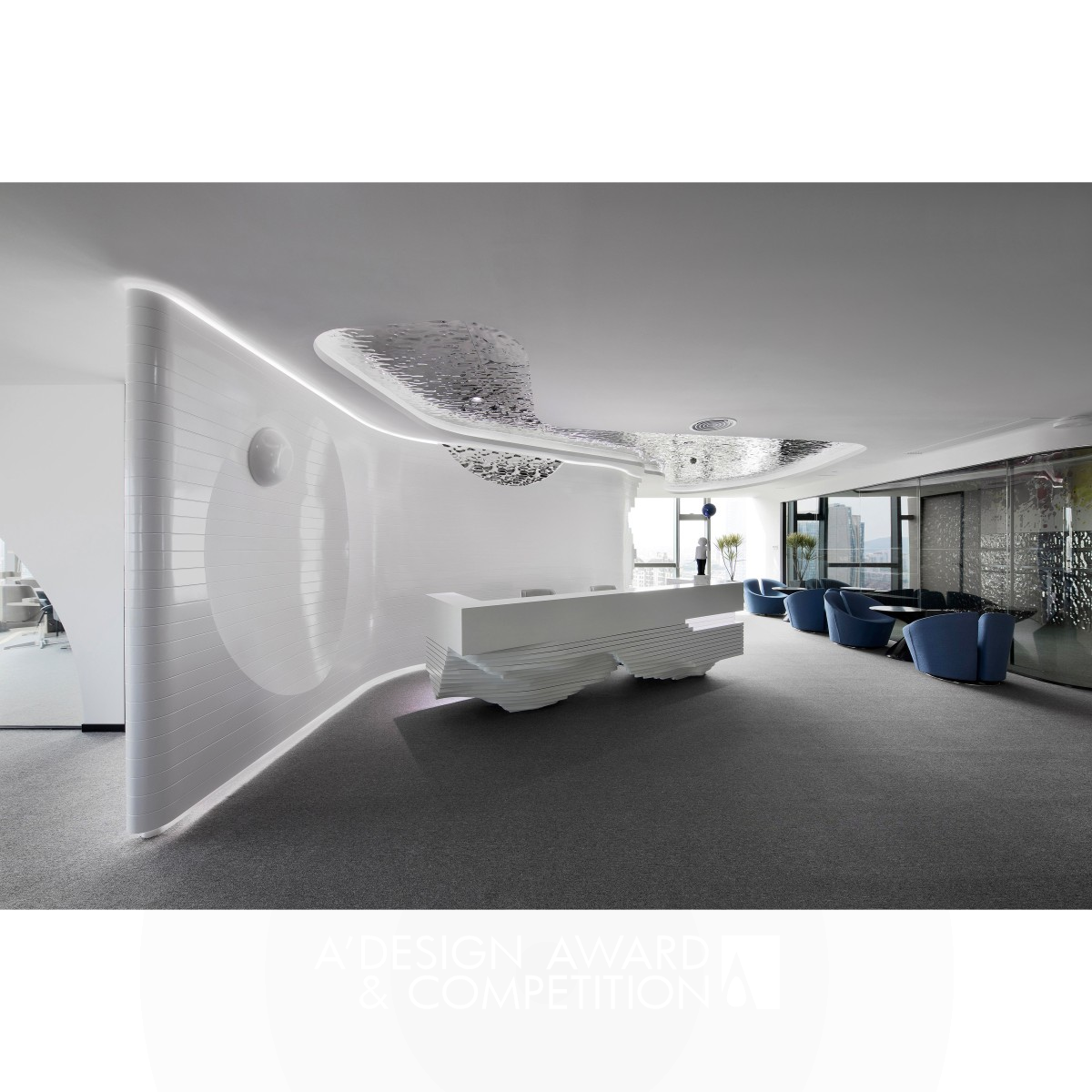 Fingerprint Custom Office by Shubin Lin Silver Interior Space and Exhibition Design Award Winner 2021 