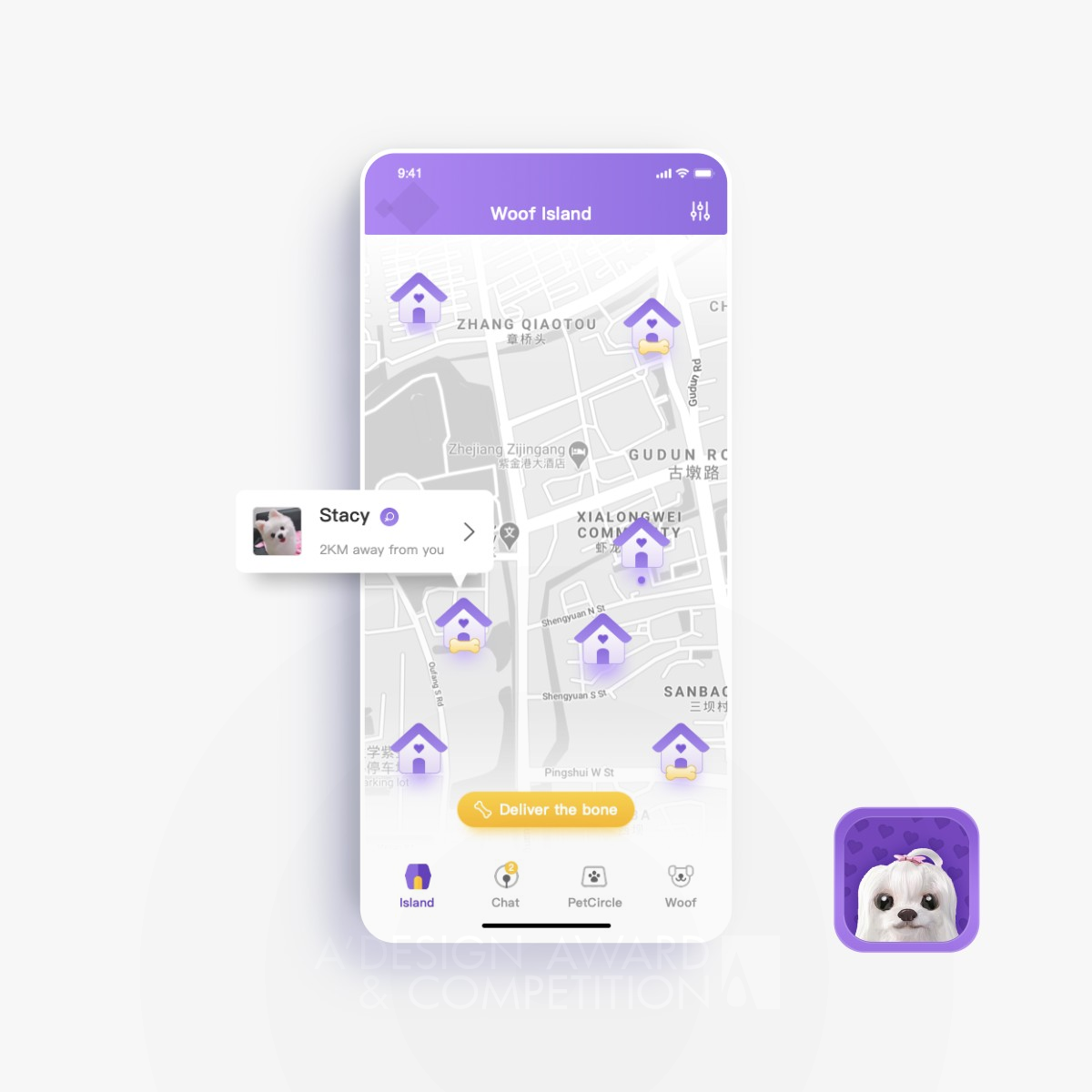 Adoring Mobile App by Yifei Li Bronze Mobile Technologies, Applications and Software Design Award Winner 2021 