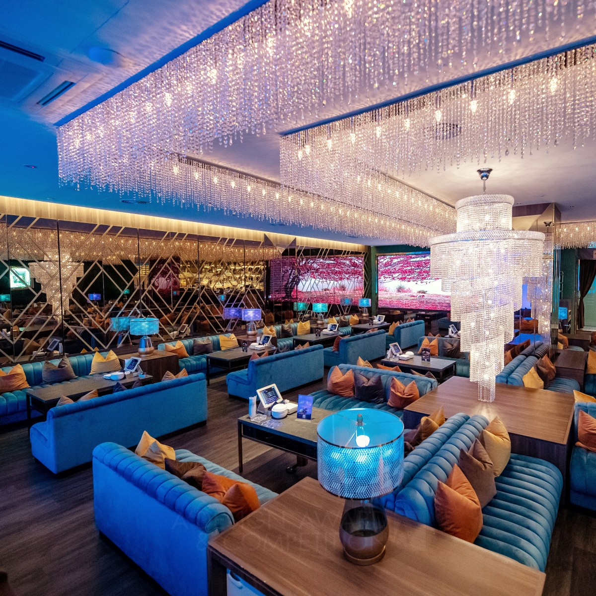 JIS Kuala Lumpur Social Lounge and Bar by Samuel Tian Silver Interior Space and Exhibition Design Award Winner 2021 