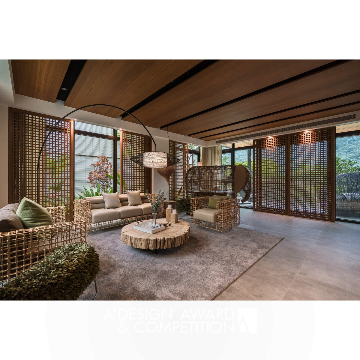 Bali Vacation Residential House by Ching Jiun Yu Silver Interior Space and Exhibition Design Award Winner 2021 