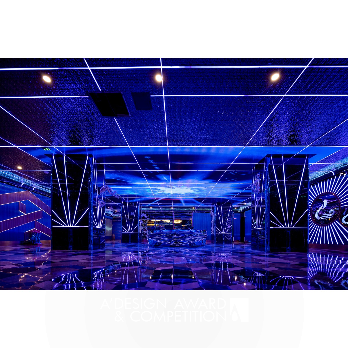 Leyang Party KTV Entertainment by Bing Cai Cai Silver Interior Space and Exhibition Design Award Winner 2021 