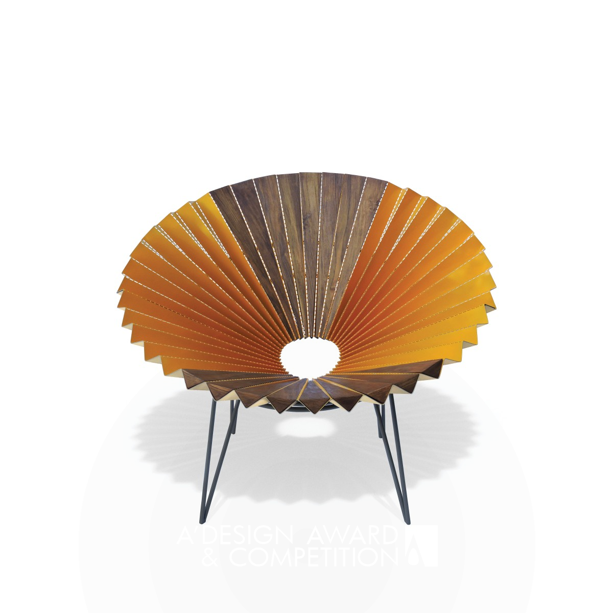 Ori Accent Chair by Manish Maheshwari Bronze Furniture Design Award Winner 2021 