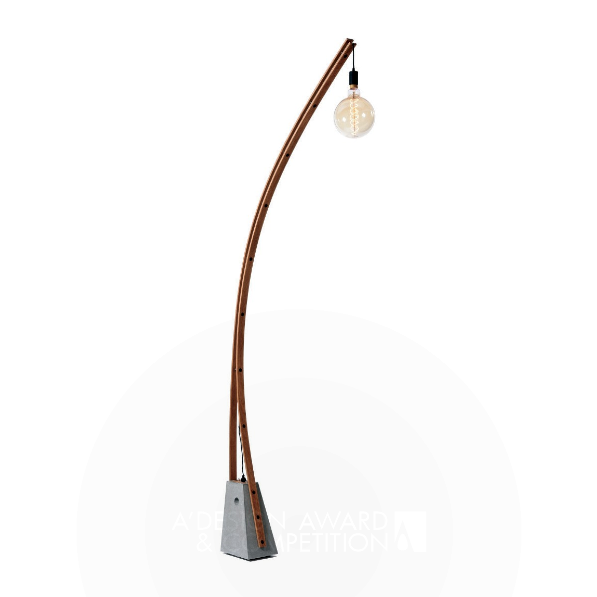 Outer Borough Floor Lamp by Matthew Haseltine Iron Lighting Products and Fixtures Design Award Winner 2021 