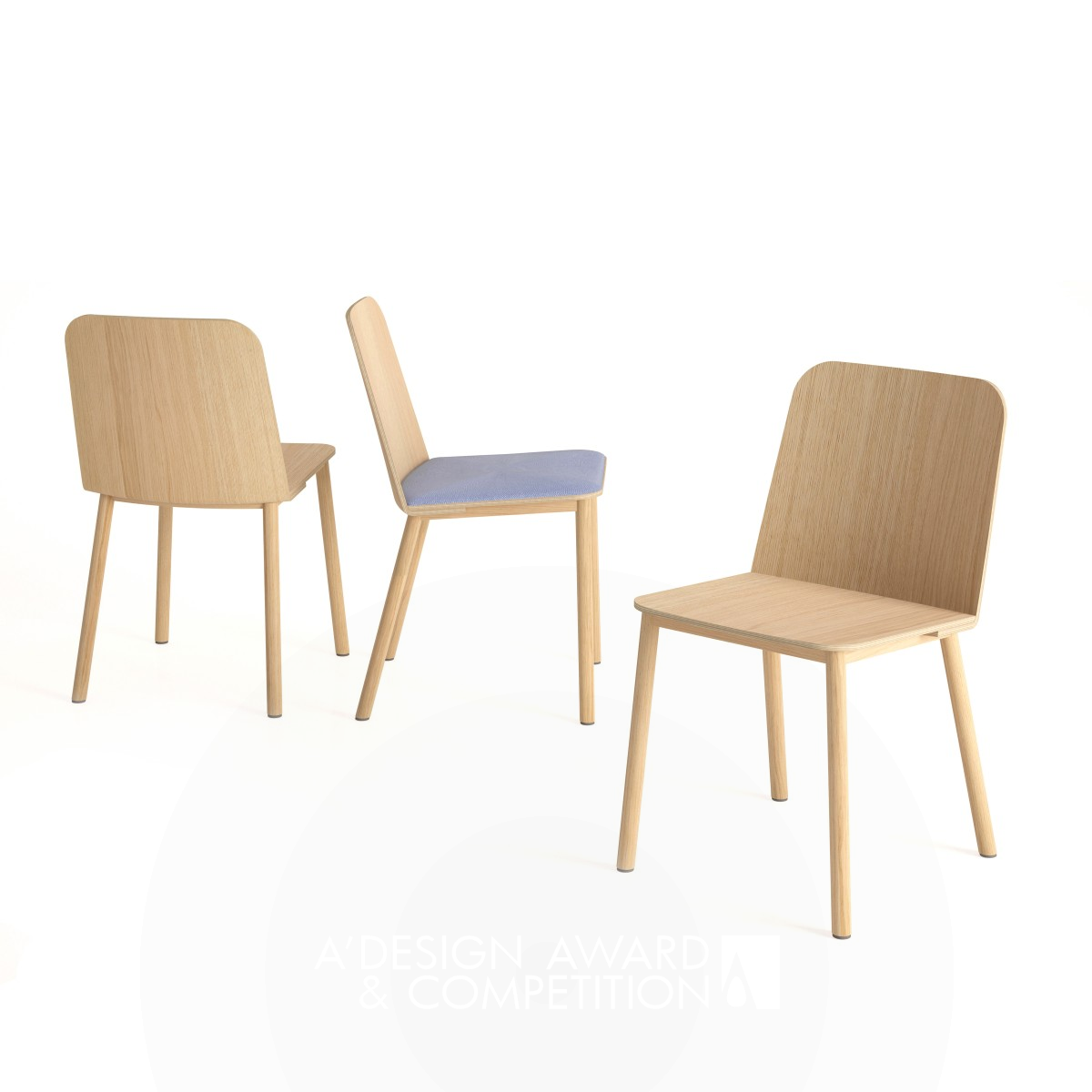 Lay Assemblable Chair by Pelin Erkuvun Iron Furniture Design Award Winner 2021 