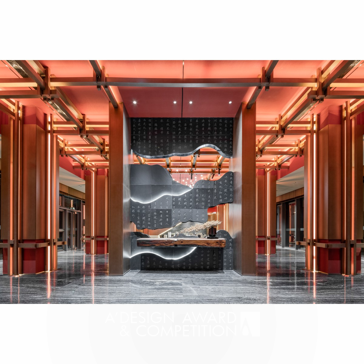 Zhenlong Mansion Sales Office by YLH Design Golden Interior Space and Exhibition Design Award Winner 2021 