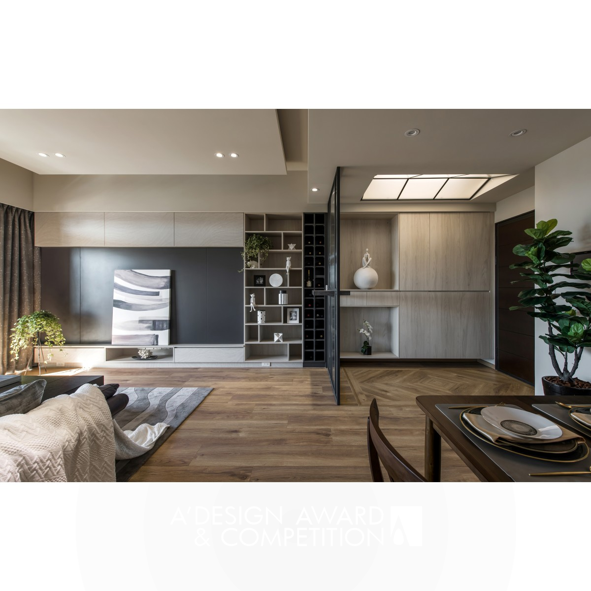 Centre of Art Residential Space by Henri Liu Interior Design Ltd Bronze Interior Space and Exhibition Design Award Winner 2021 