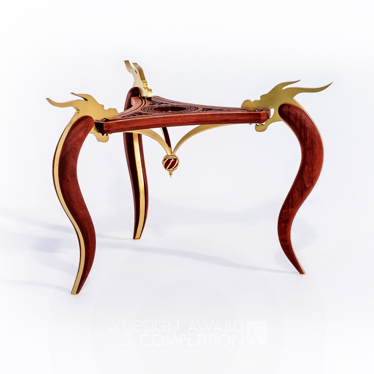 Emperor Table by Tiger ChongSheng Guo Iron Furniture Design Award Winner 2021 