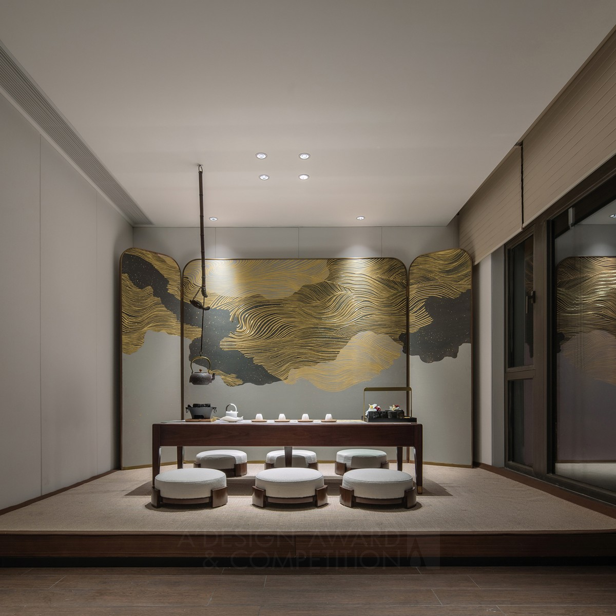 Agile Qingshuiwan Villa by Percept Design Bronze Interior Space and Exhibition Design Award Winner 2021 