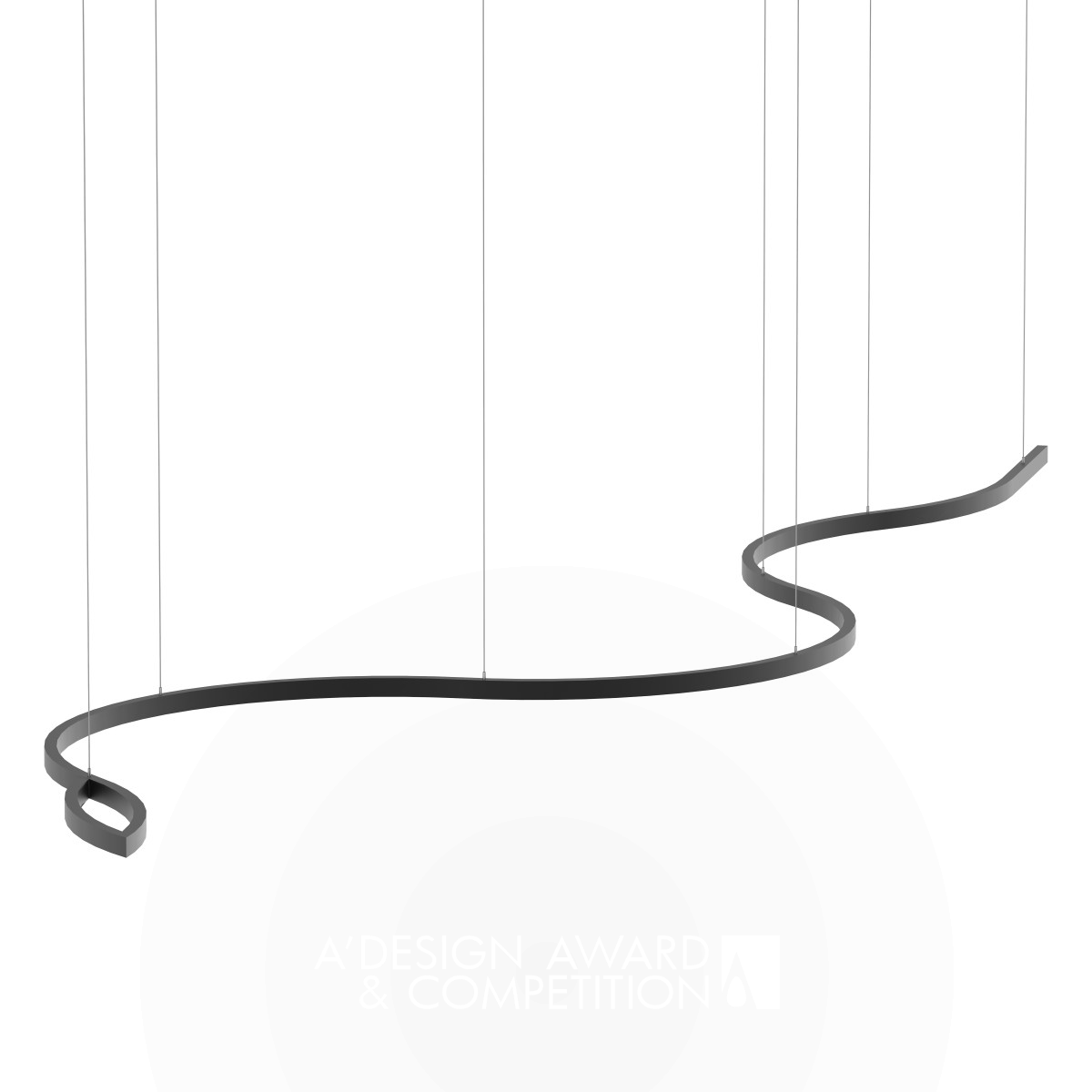 Cobra Pendant Light by Catarina Santos Iron Lighting Products and Fixtures Design Award Winner 2021 