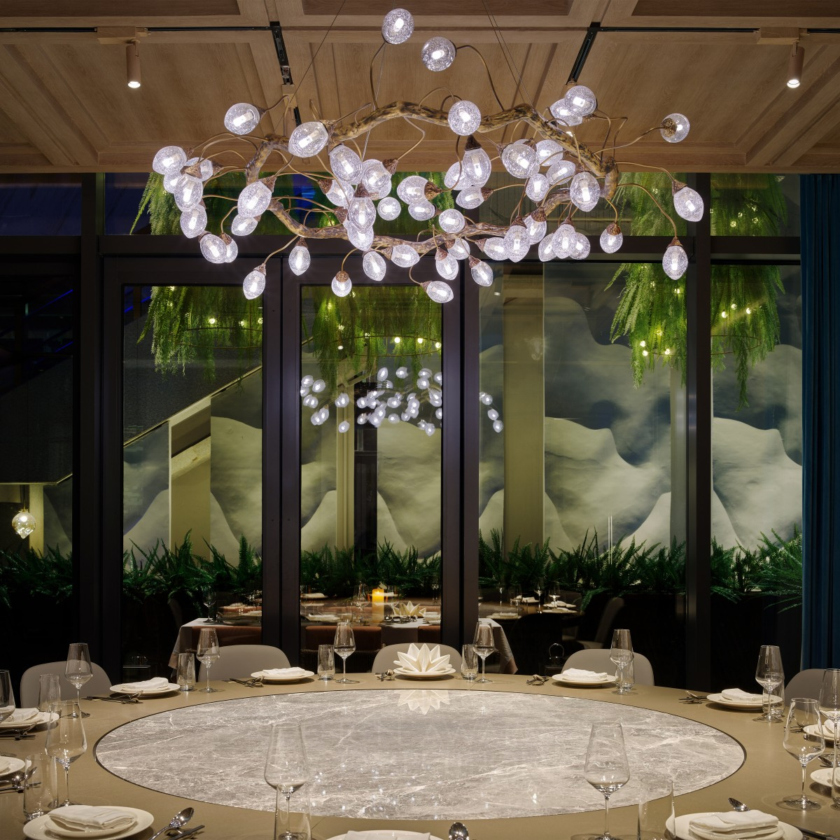 Dragon Restaurant by Zhenhua Luo Silver Interior Space and Exhibition Design Award Winner 2021 