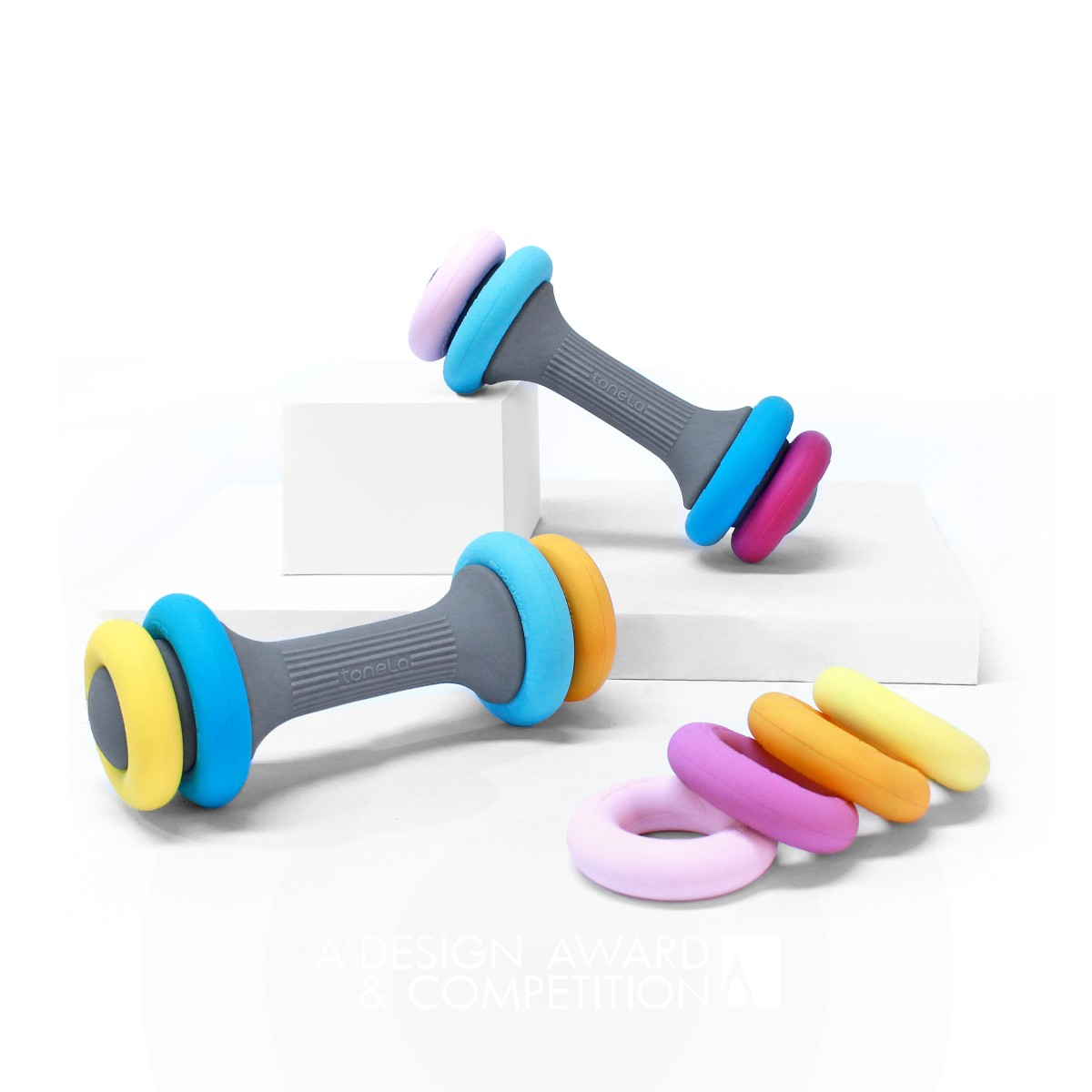 Dbgripper Dumbbell Handgripper by Chungsheng Chen and Hungchi Hu Silver Sporting Goods, Fitness and Recreation Equipment Design Award Winner 2021 