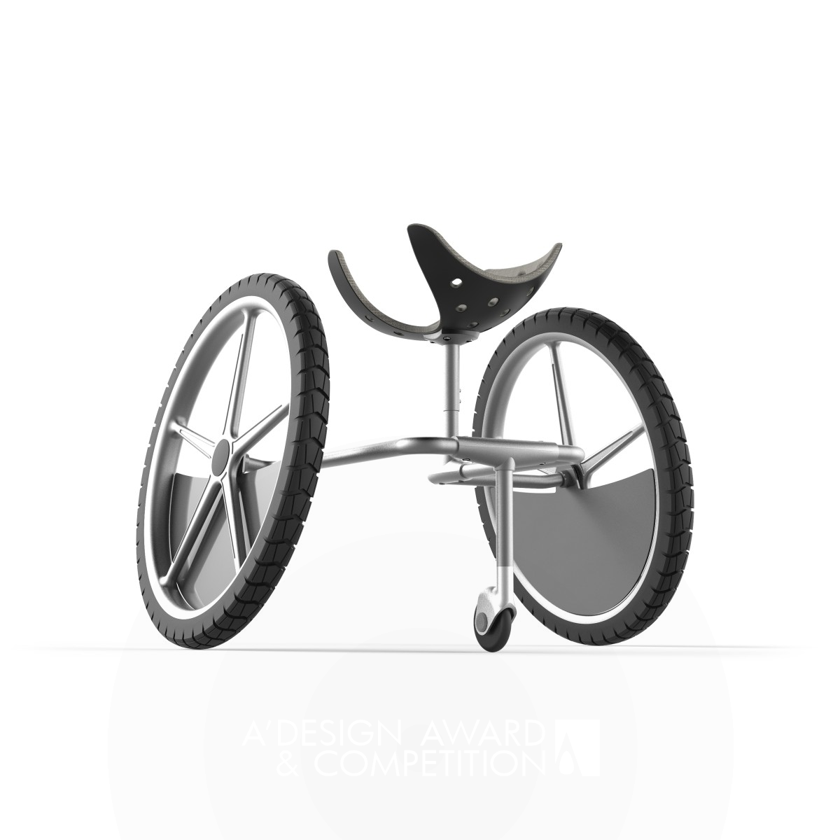 TriPawd Dog Wheelchair by Dosun Shin Silver Pet Care, Toys, Supplies and Products for Animals Design Award Winner 2021 