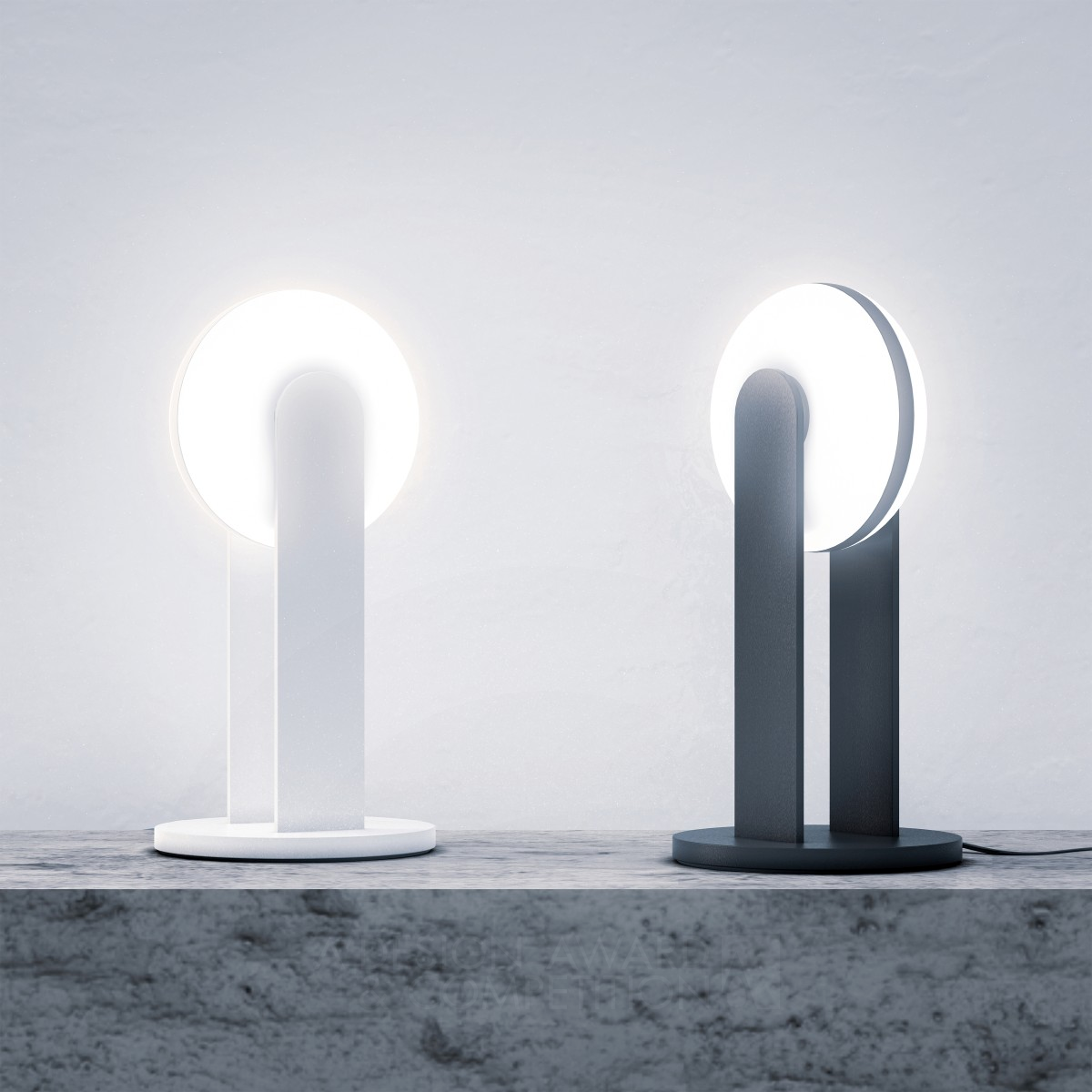 Donut Lamp by Xingchen Pan Bronze Lighting Products and Fixtures Design Award Winner 2021 