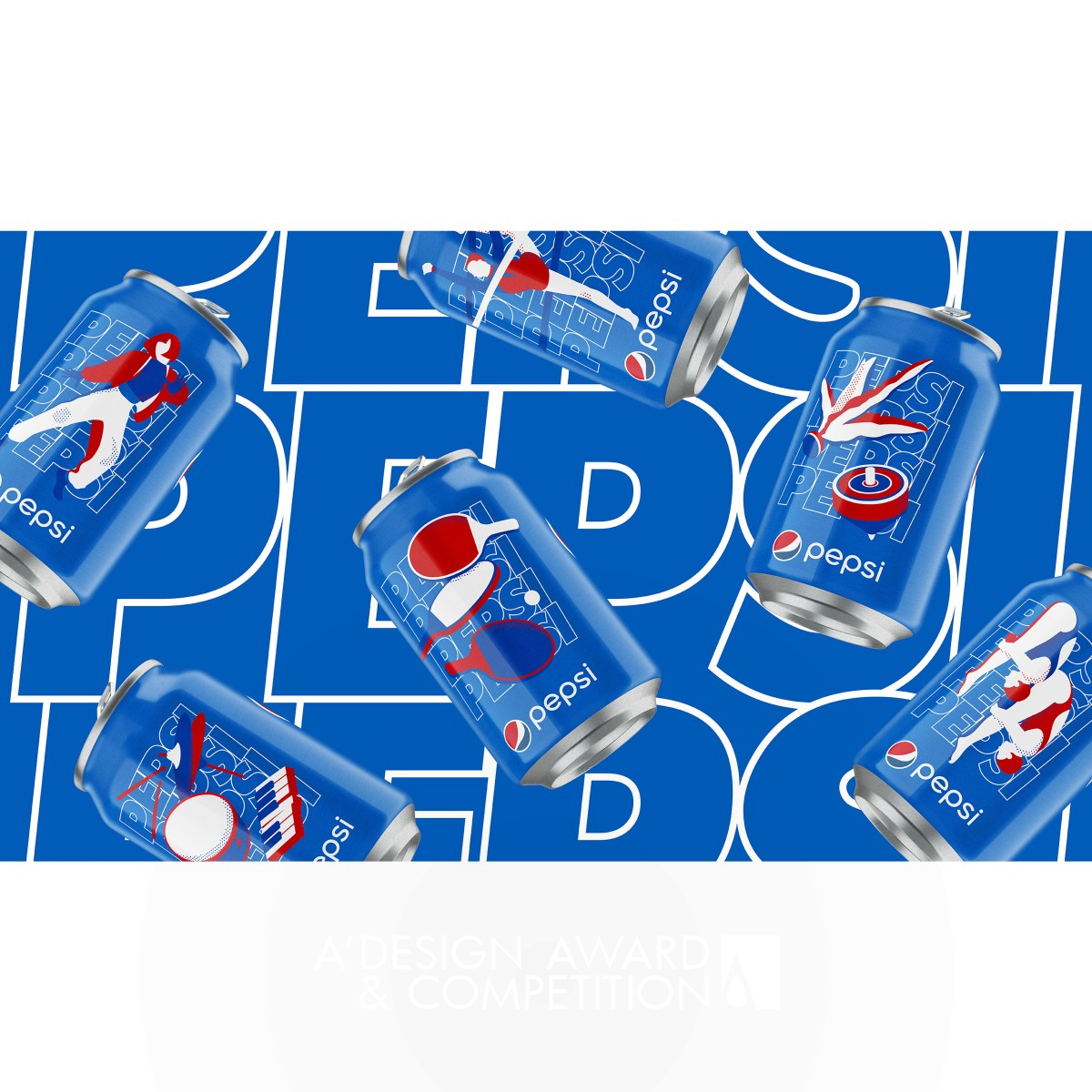 Pepsi For The Love Of It Campaign  by PepsiCo Design and Innovation Golden Advertising, Marketing and Communication Design Award Winner 2021 