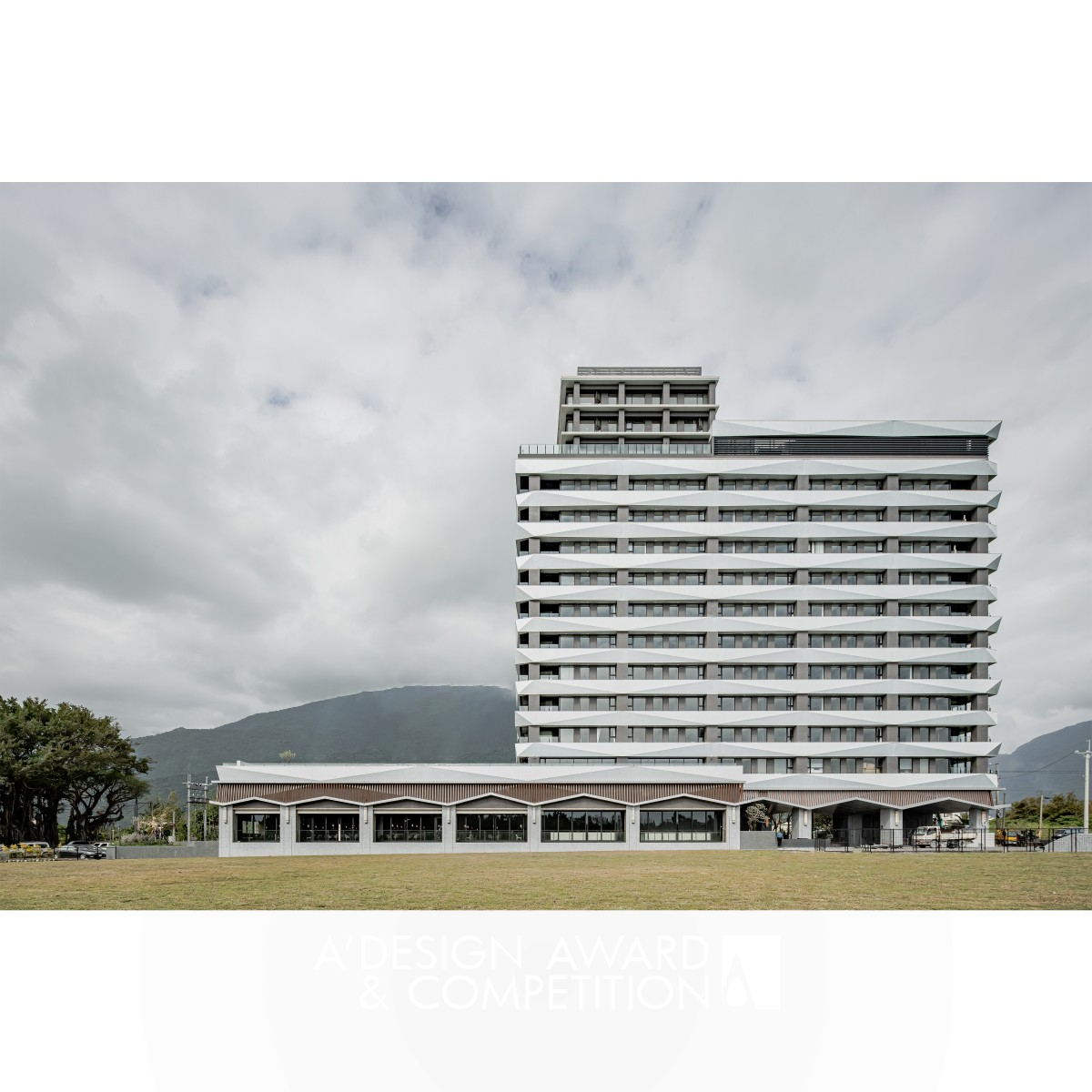 The Lakeshore Hualien Tranquil Hotel by Chun Fu and Shih Hsien Yuan - MAA Iron Architecture, Building and Structure Design Award Winner 2021 