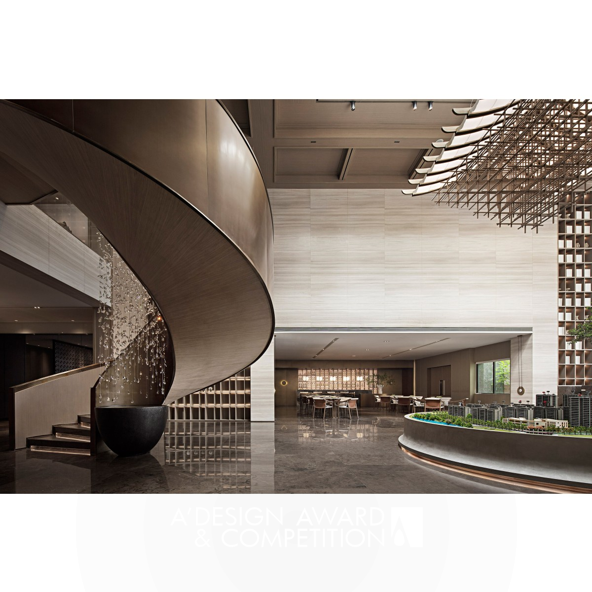 Jinlin Mansion Sales Office by Matrix Design Silver Interior Space and Exhibition Design Award Winner 2021 