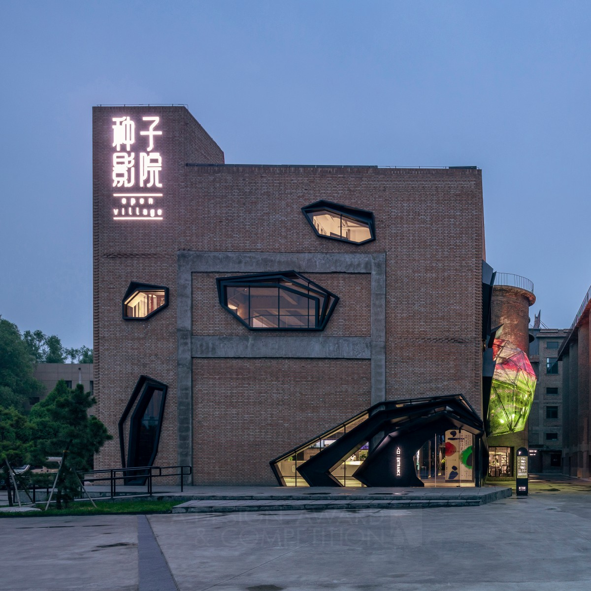 Open Village Cinema by Shimu Wang Golden Architecture, Building and Structure Design Award Winner 2021 