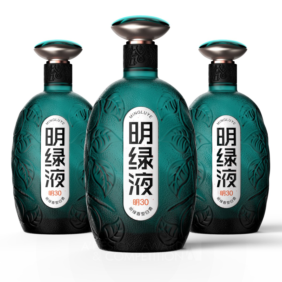 Mingluye Alcoholic Beverage Packaging by Wen Liu, Bo Zheng and Weijie Kang Bronze Packaging Design Award Winner 2021 