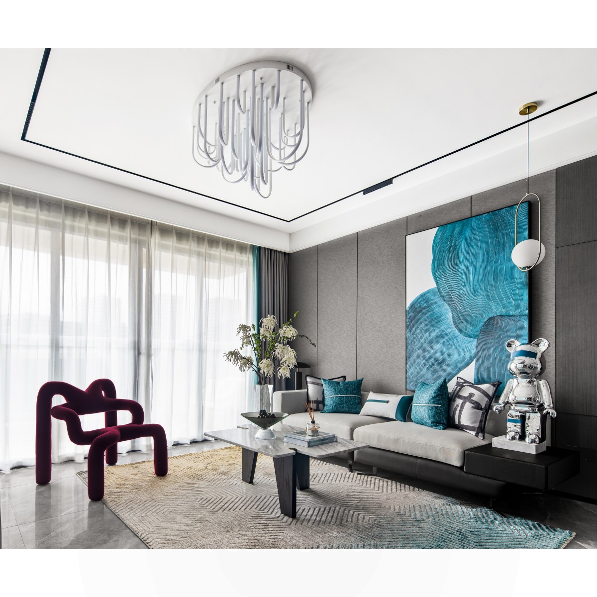 Dongguan Oct Waterfront Sample Room  Residential by Percept Design Bronze Interior Space and Exhibition Design Award Winner 2021 