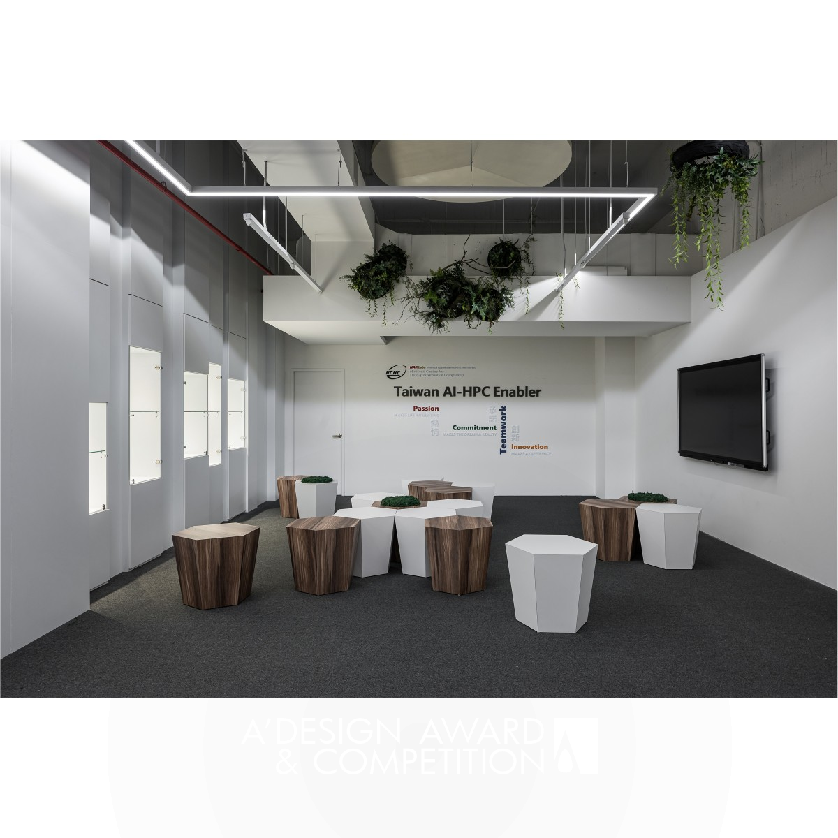 Memory of Light Office by Te-Chih Lo Iron Interior Space and Exhibition Design Award Winner 2021 