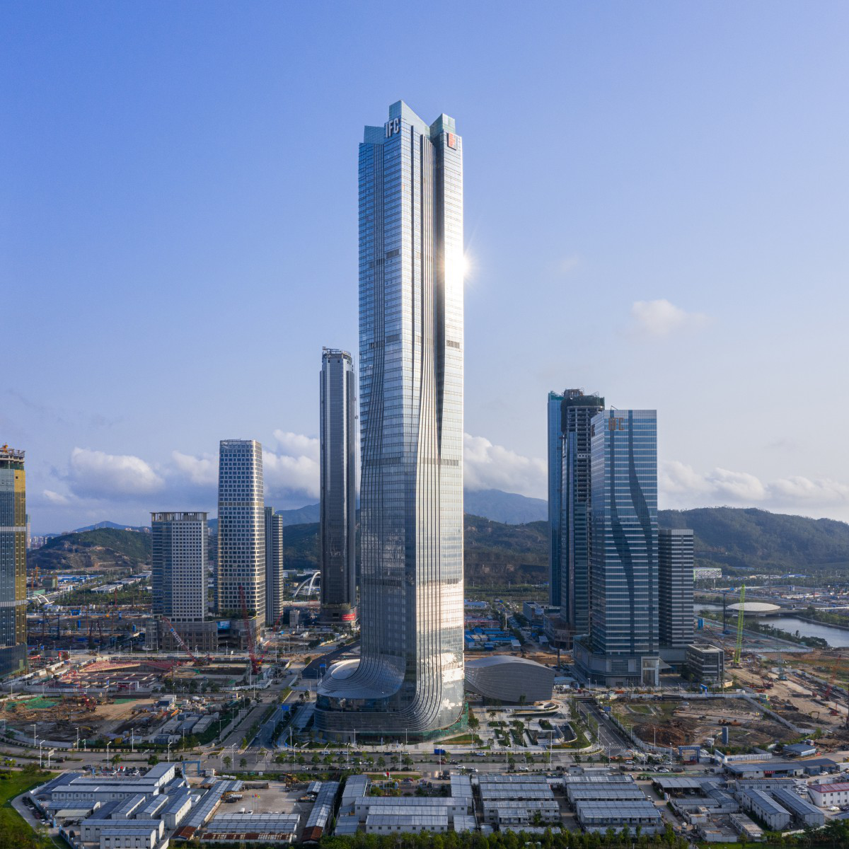 Hengqin International Financial Center Office by Aedas Platinum Architecture, Building and Structure Design Award Winner 2021 