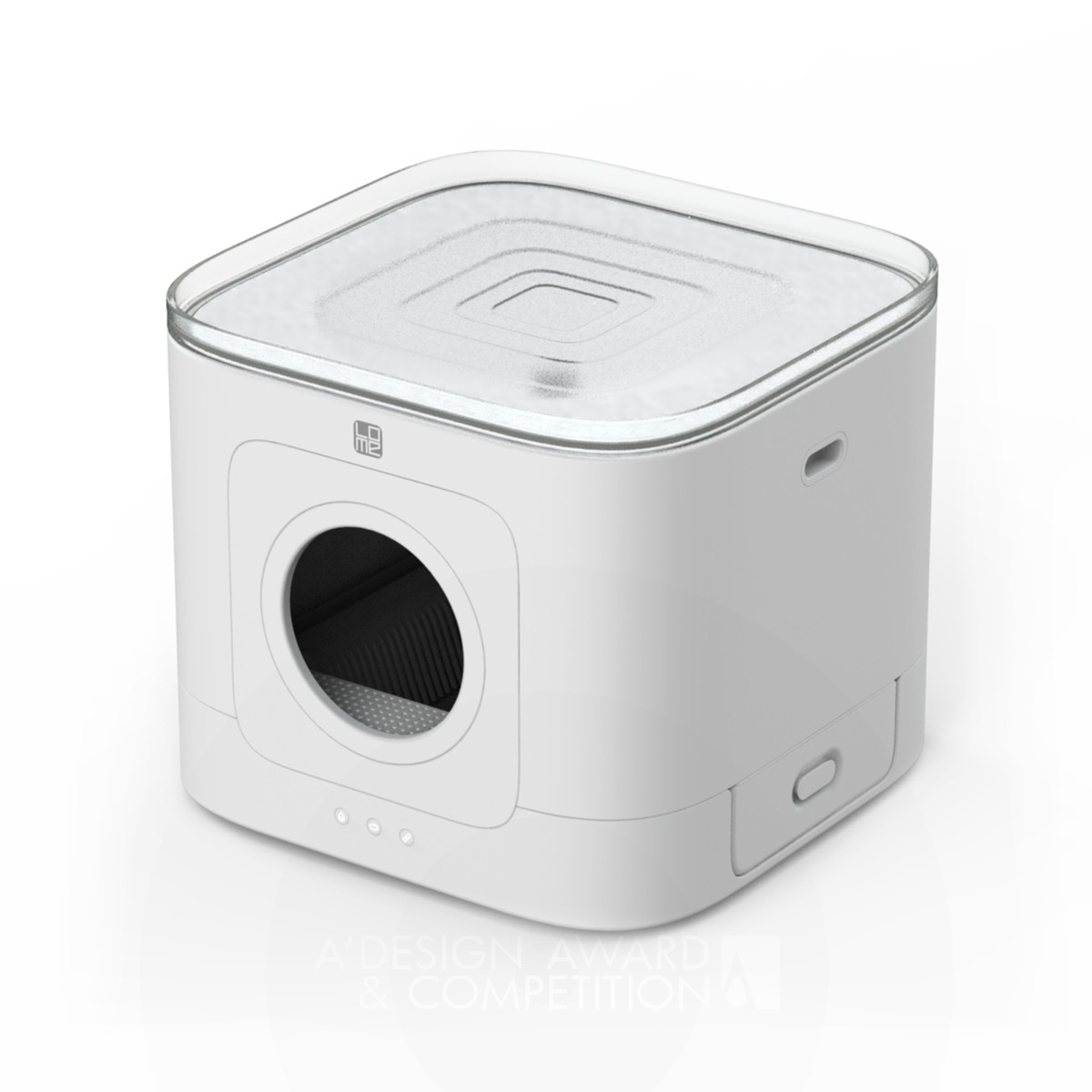 LEMO PET-01 Smart Cat Litter Box by Li Xuesong and Zhou Tong Silver Pet Care, Toys, Supplies and Products for Animals Design Award Winner 2021 