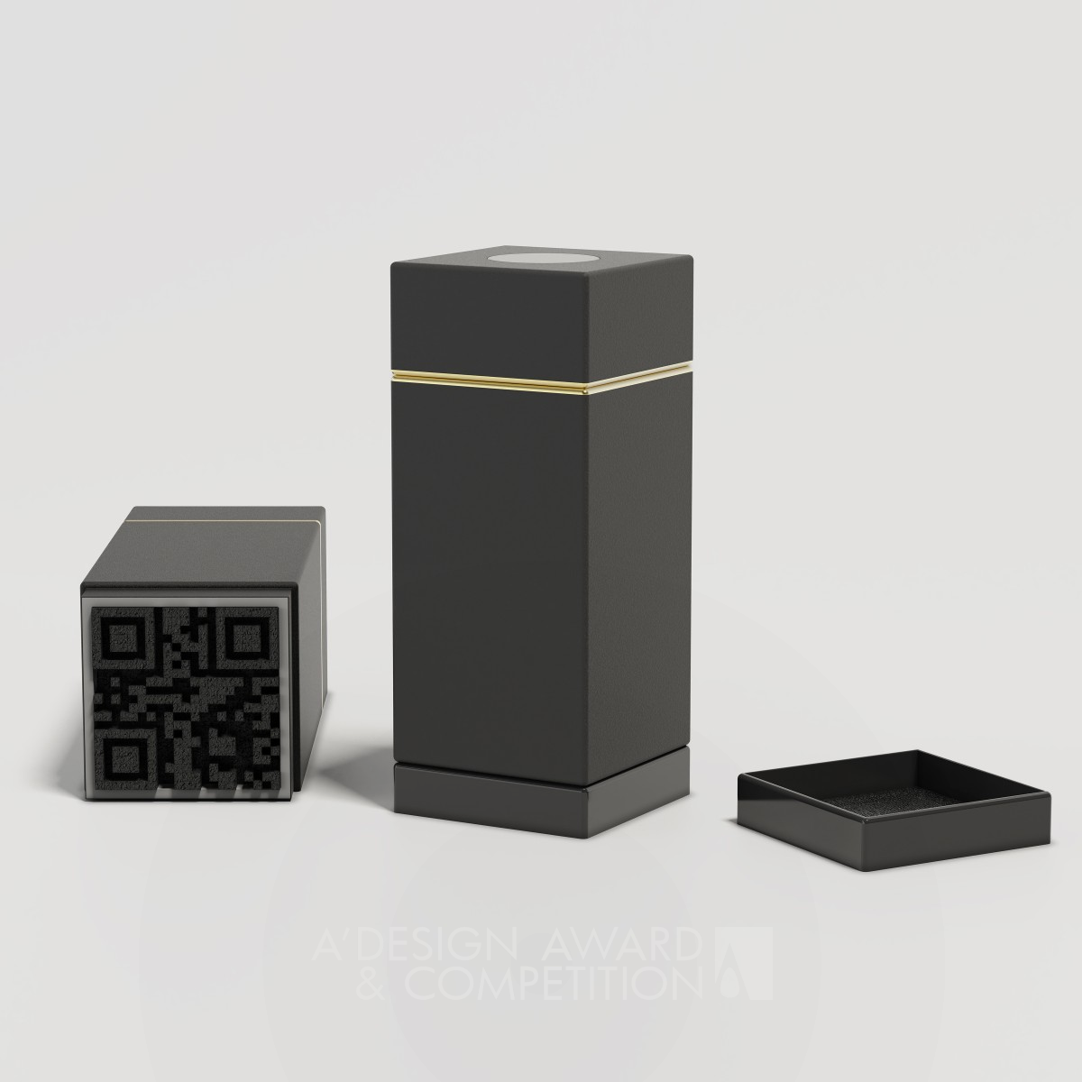 QR Coder Stamp by Zongyue Yang Iron Art and Stationery Supplies Design Award Winner 2021 