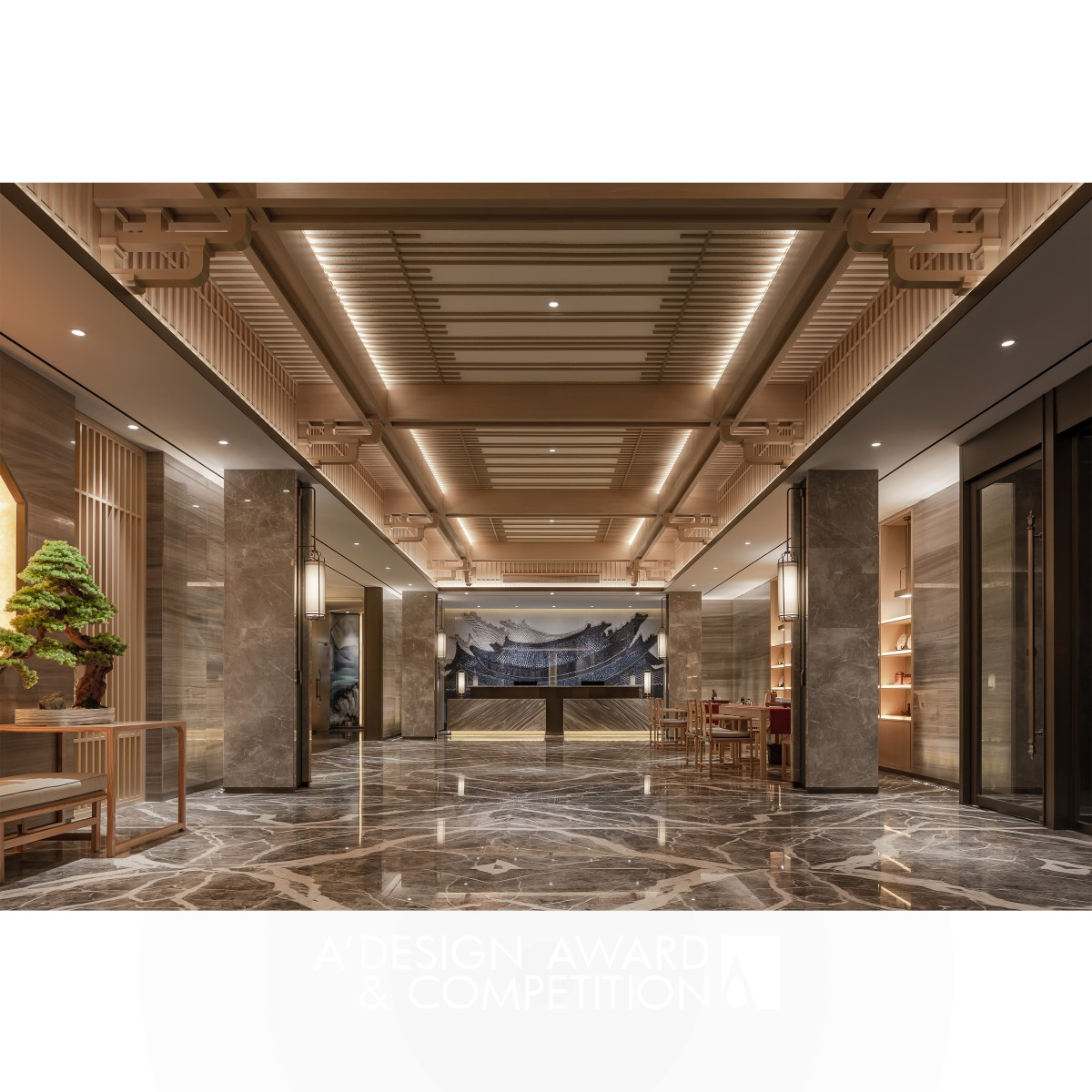 Kang Yuan Hotel by Wei Sun Silver Interior Space and Exhibition Design Award Winner 2021 