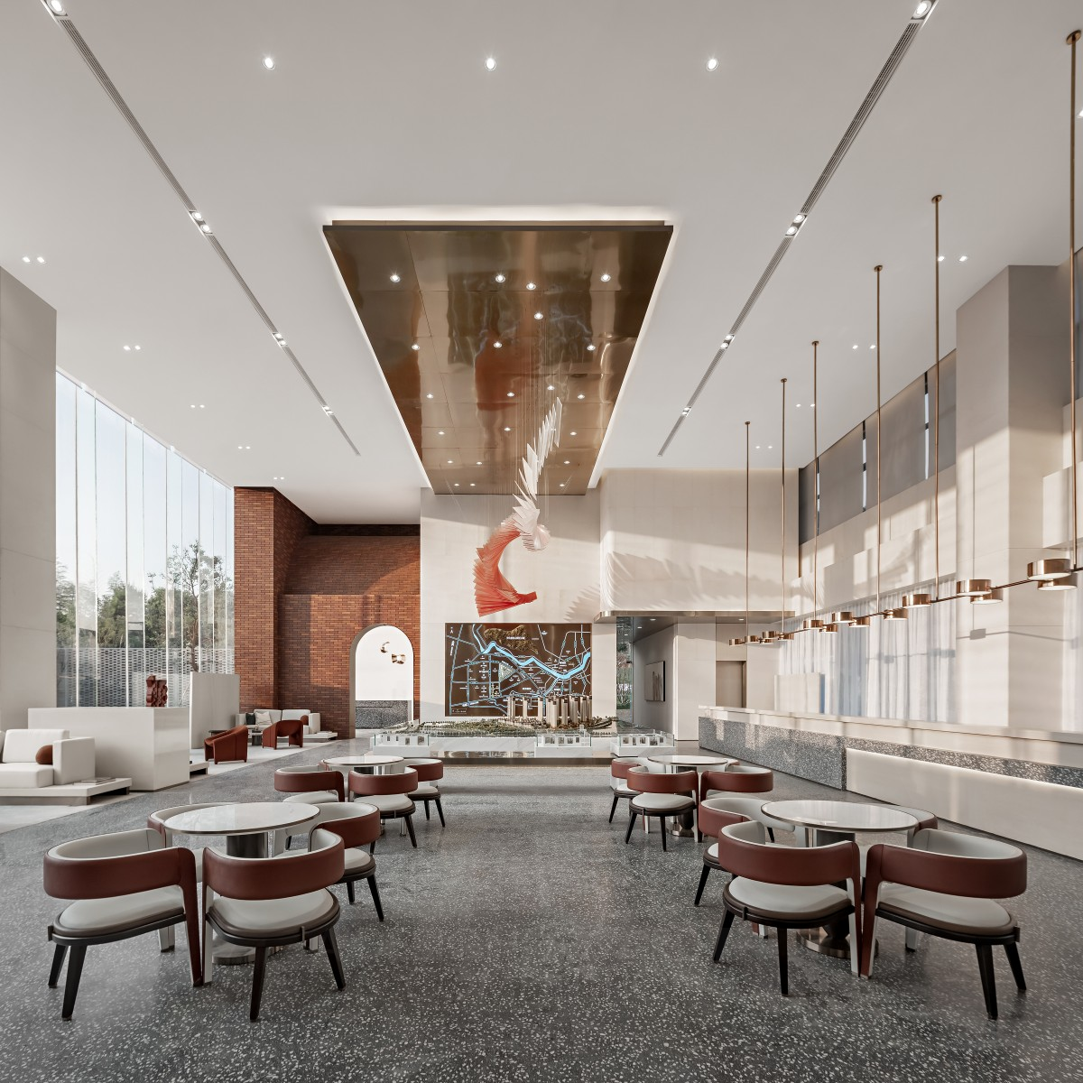 Yango Starry Bay Sales Center by Yu Chao and Guanghui Zeng Silver Interior Space and Exhibition Design Award Winner 2021 