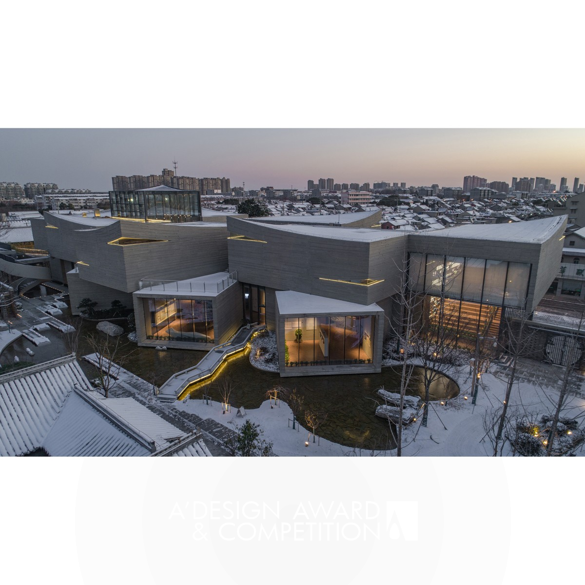 Wang Museum Memorial Hall by Tongji Architectural Design Co., Ltd Silver Lighting Products and Fixtures Design Award Winner 2021 