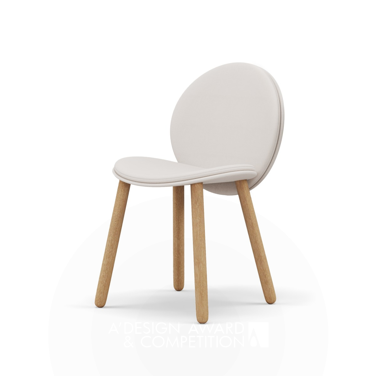 Maha Dining Chair by Lodovico Bernardi Bronze Furniture Design Award Winner 2021 