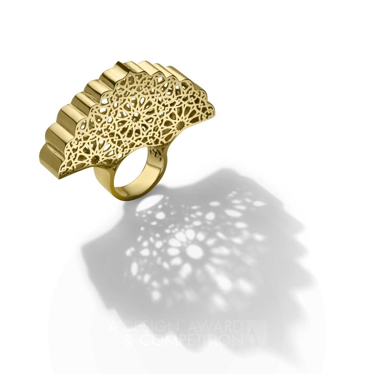 Moshabak Ring by Sanaz Vazifeh Doost Iron Jewelry Design Award Winner 2021 