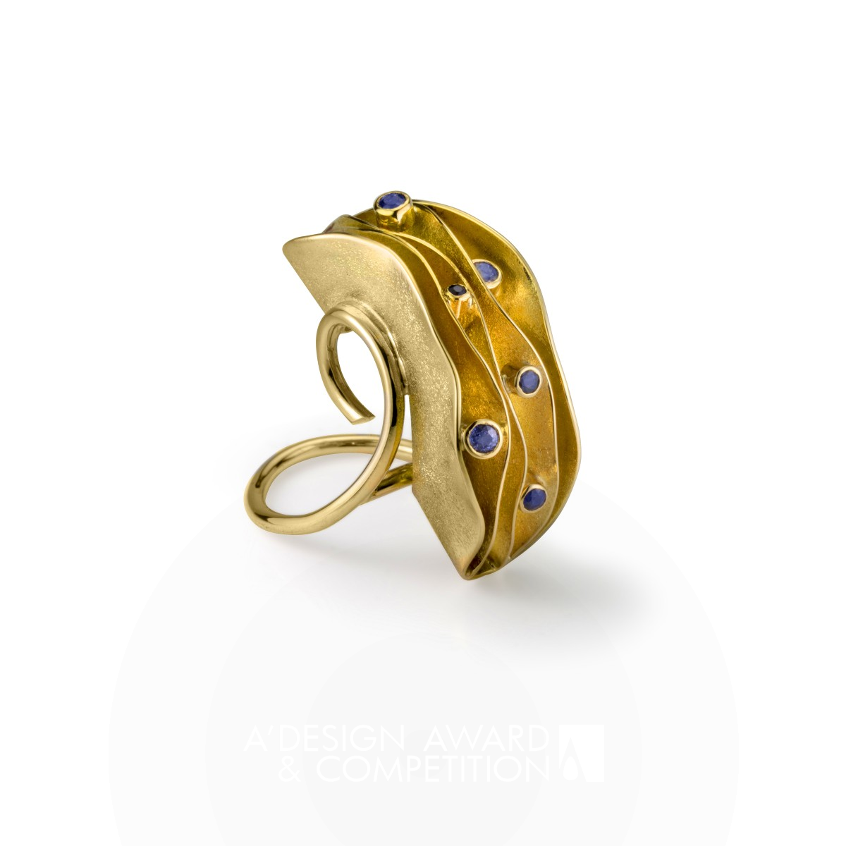 Mushroom Fantasy Ring by Sanaz Vazifeh Doost Bronze Jewelry Design Award Winner 2021 