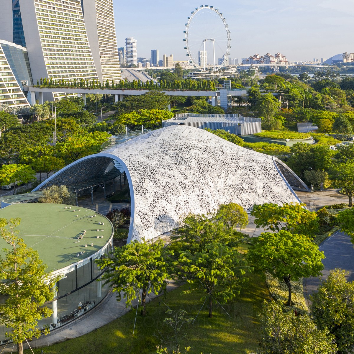 Bayfront Pavilion Public Event Space by Thomas Schroepfer - AAL Platinum Architecture, Building and Structure Design Award Winner 2021 