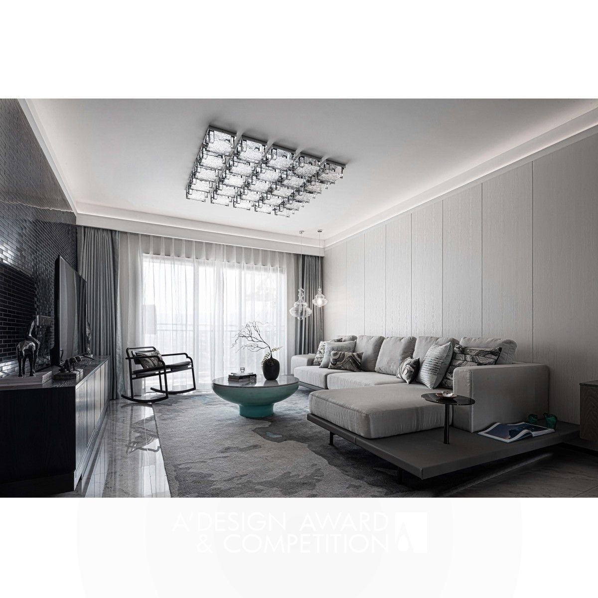 Shuxiangyuan Model Room Show Flat by Xiaohui Chen Iron Interior Space and Exhibition Design Award Winner 2021 