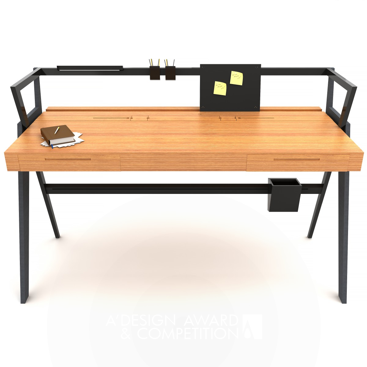 Solve Working Station by S. Cihangiroglu, G. Aykac and D. Gunaydin Iron Furniture Design Award Winner 2021 