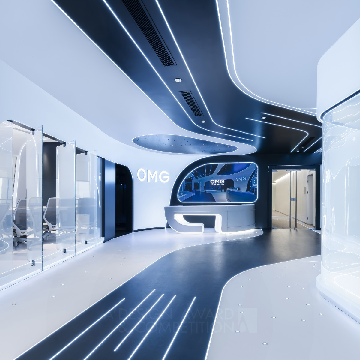 OMG Office by OMG Architecture Silver Interior Space and Exhibition Design Award Winner 2021 