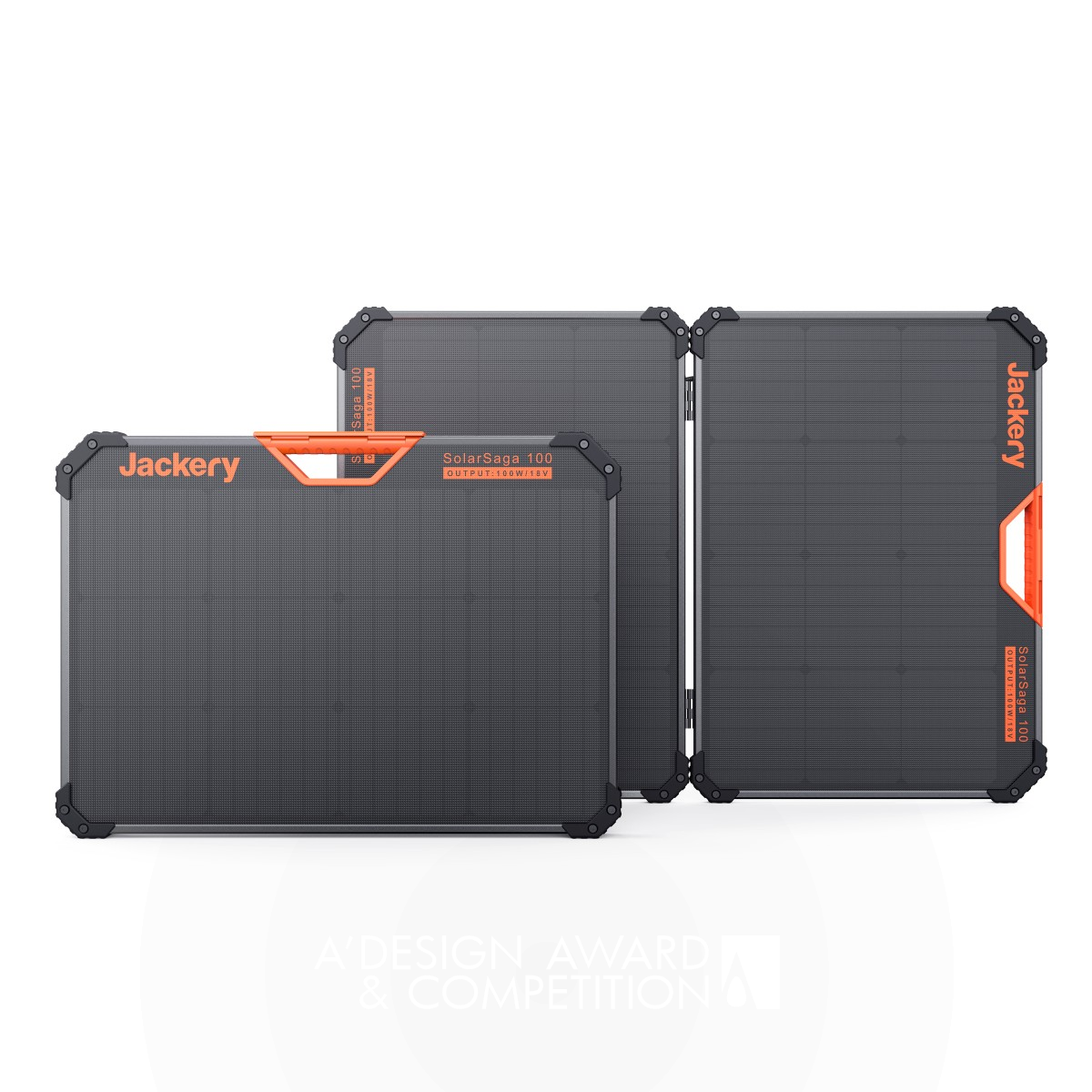 Jackery Solar Panel Set by Wei Bai, Zhifeng Tang, Xiaowei Yin and Tao Yang Golden Energy Products, Projects and Devices Design Award Winner 2021 