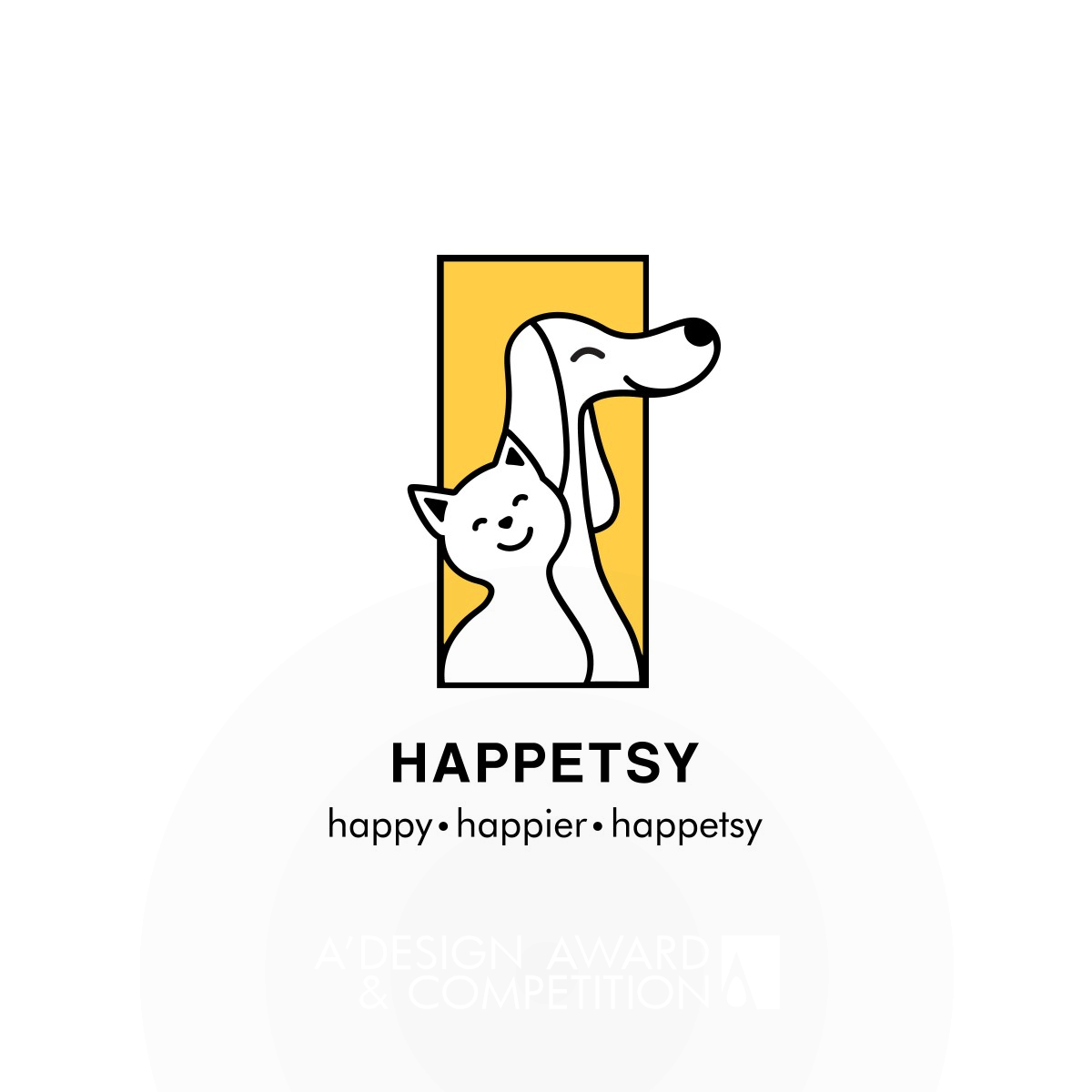 Happetsy Brand Identity by Anamarija Leljak Silver Graphics, Illustration and Visual Communication Design Award Winner 2021 