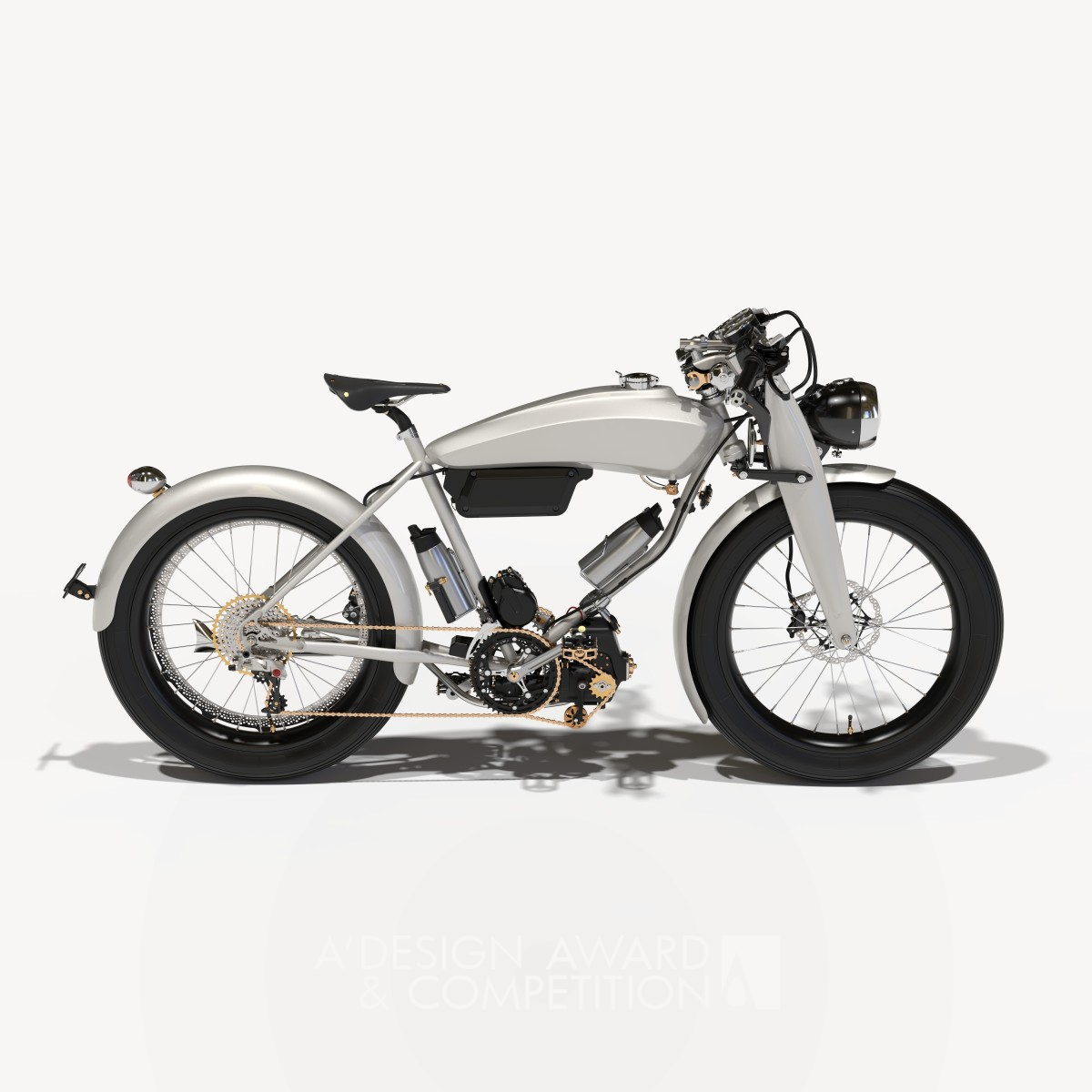 Cerberus Moped by Marco Naccarella Silver Vehicle, Mobility and Transportation Design Award Winner 2021 