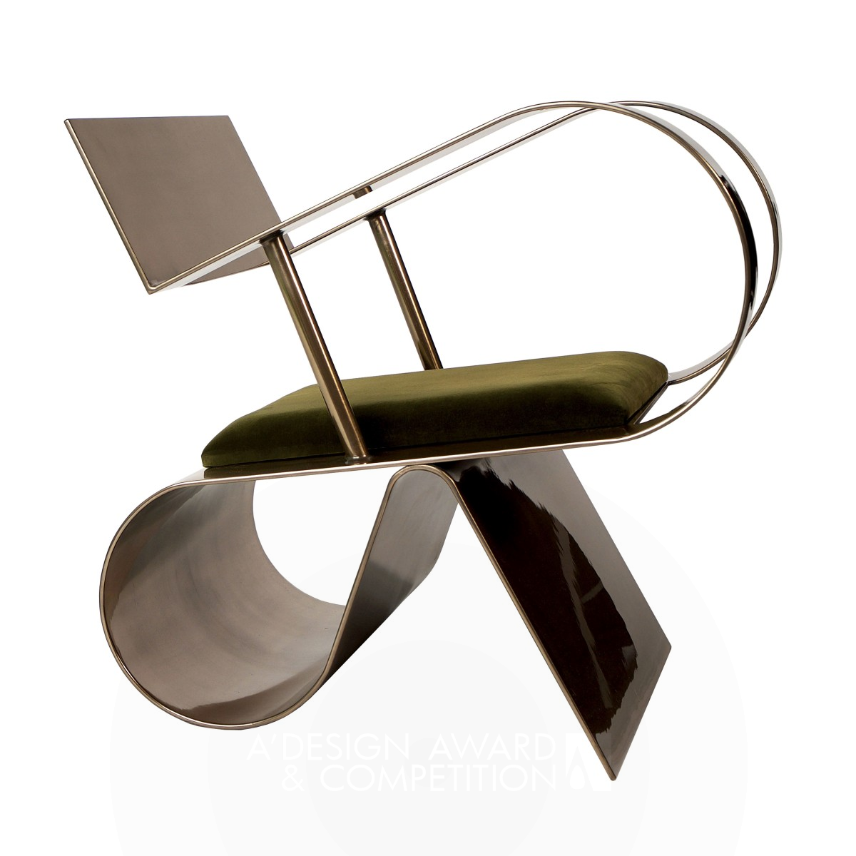 Symphony Chair by Jason Mizrahi Bronze Furniture Design Award Winner 2021 