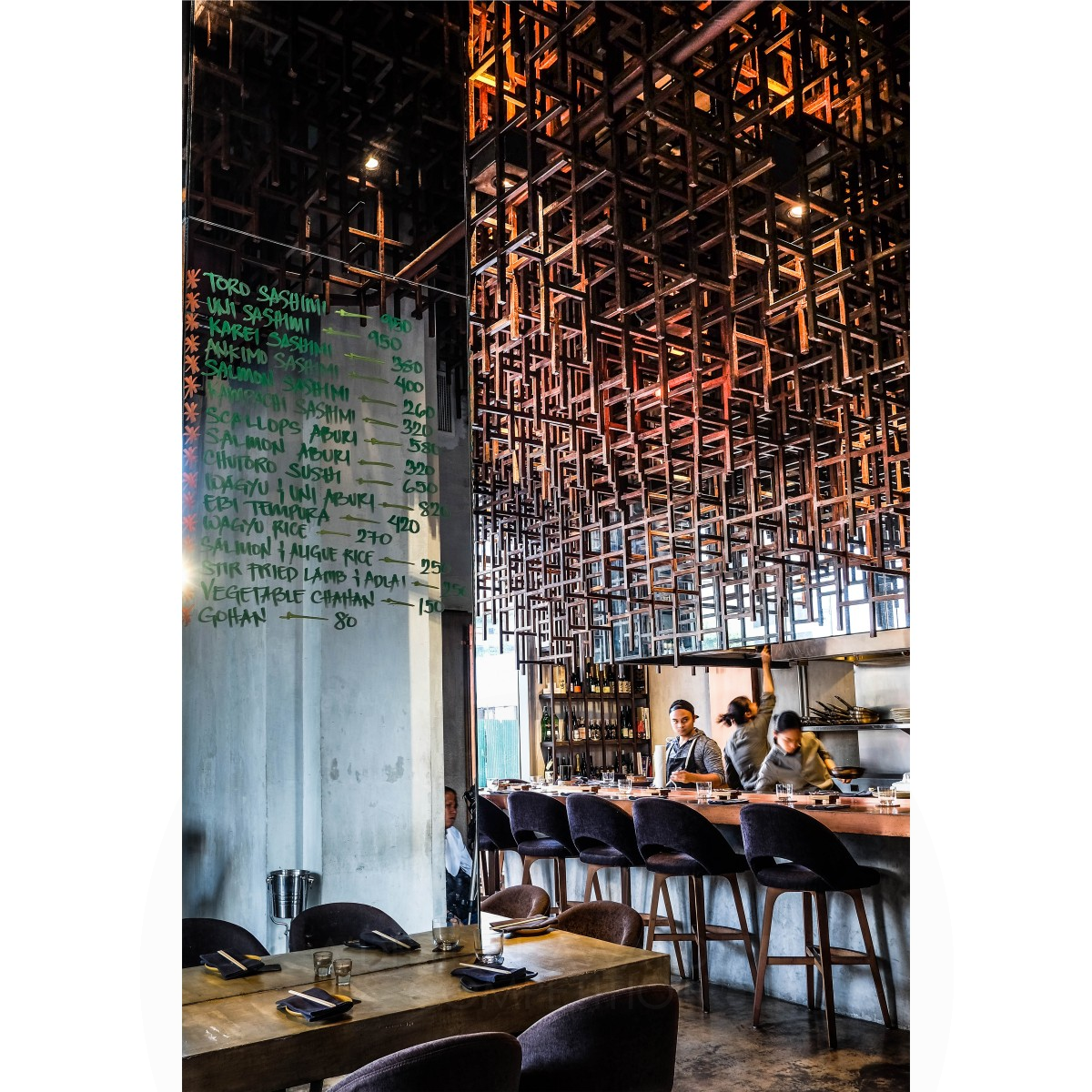 Mecha Uma Restaurant by Jorge Manuel Yulo Silver Interior Space and Exhibition Design Award Winner 2021 