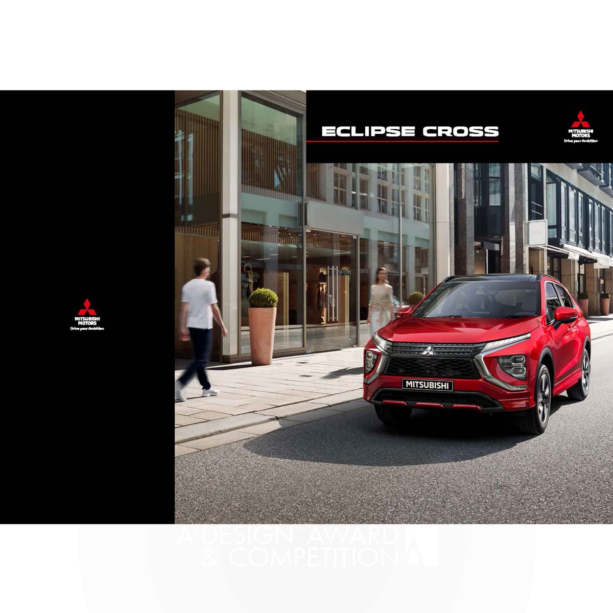 Mitsubishi Motors Eclipse Cross Brochures of Car Products and Functions by Noriko Hirai Silver Advertising, Marketing and Communication Design Award Winner 2021 