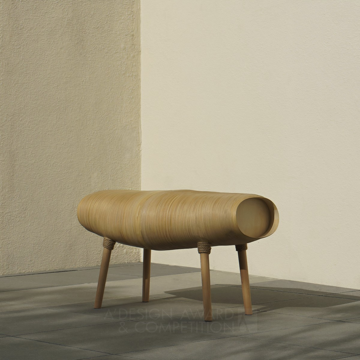 GanDan Bench by ChenYu, ShinChi, BoCheng and JieYi Bronze Furniture Design Award Winner 2021 