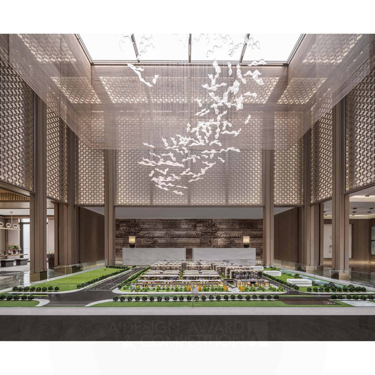 Oriental Classic Sales Center by Li Zhang Silver Interior Space and Exhibition Design Award Winner 2021 