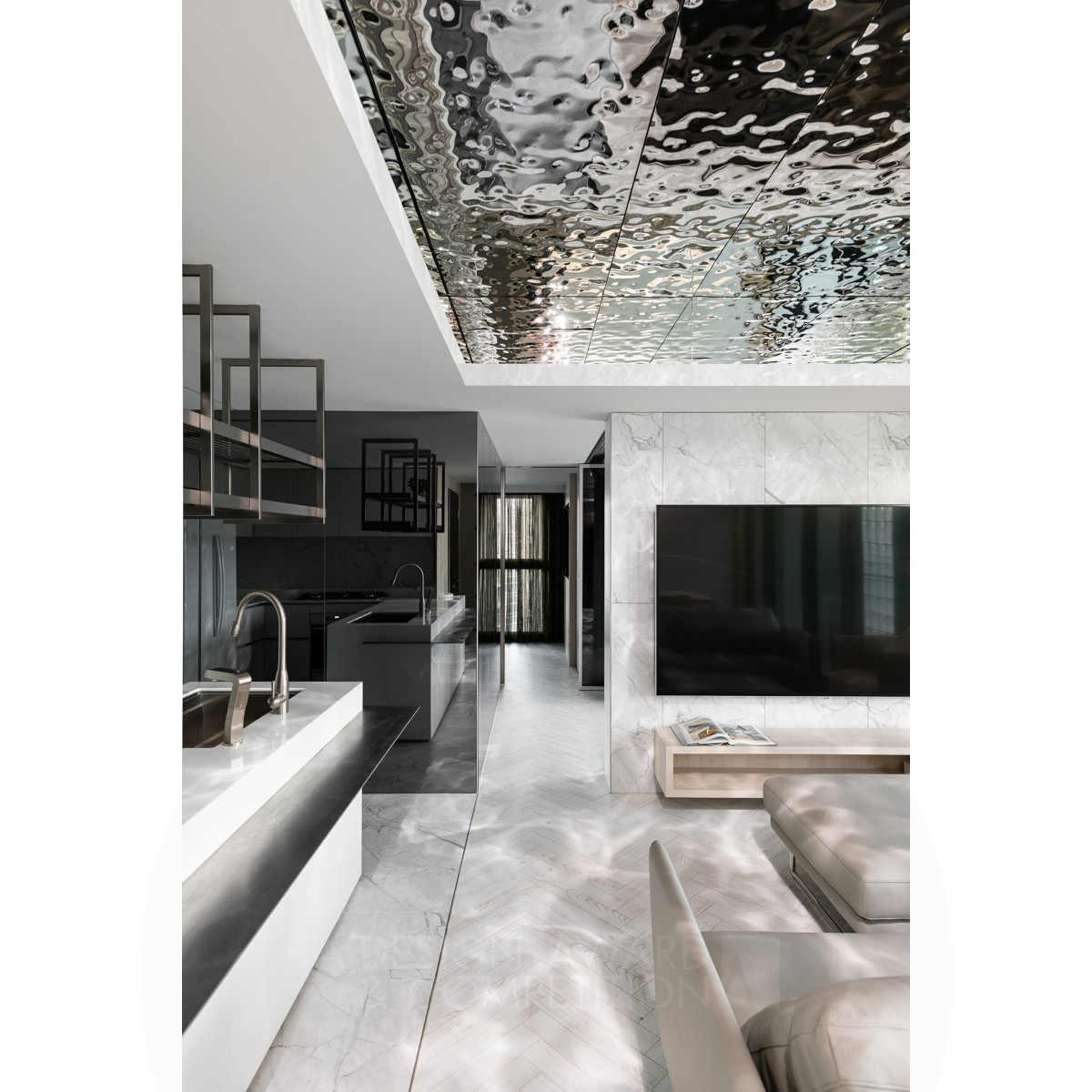 The Great Flowing River Residential Interior Design by Shih-Yu Chen and Chih-Hung Chien Bronze Interior Space and Exhibition Design Award Winner 2021 