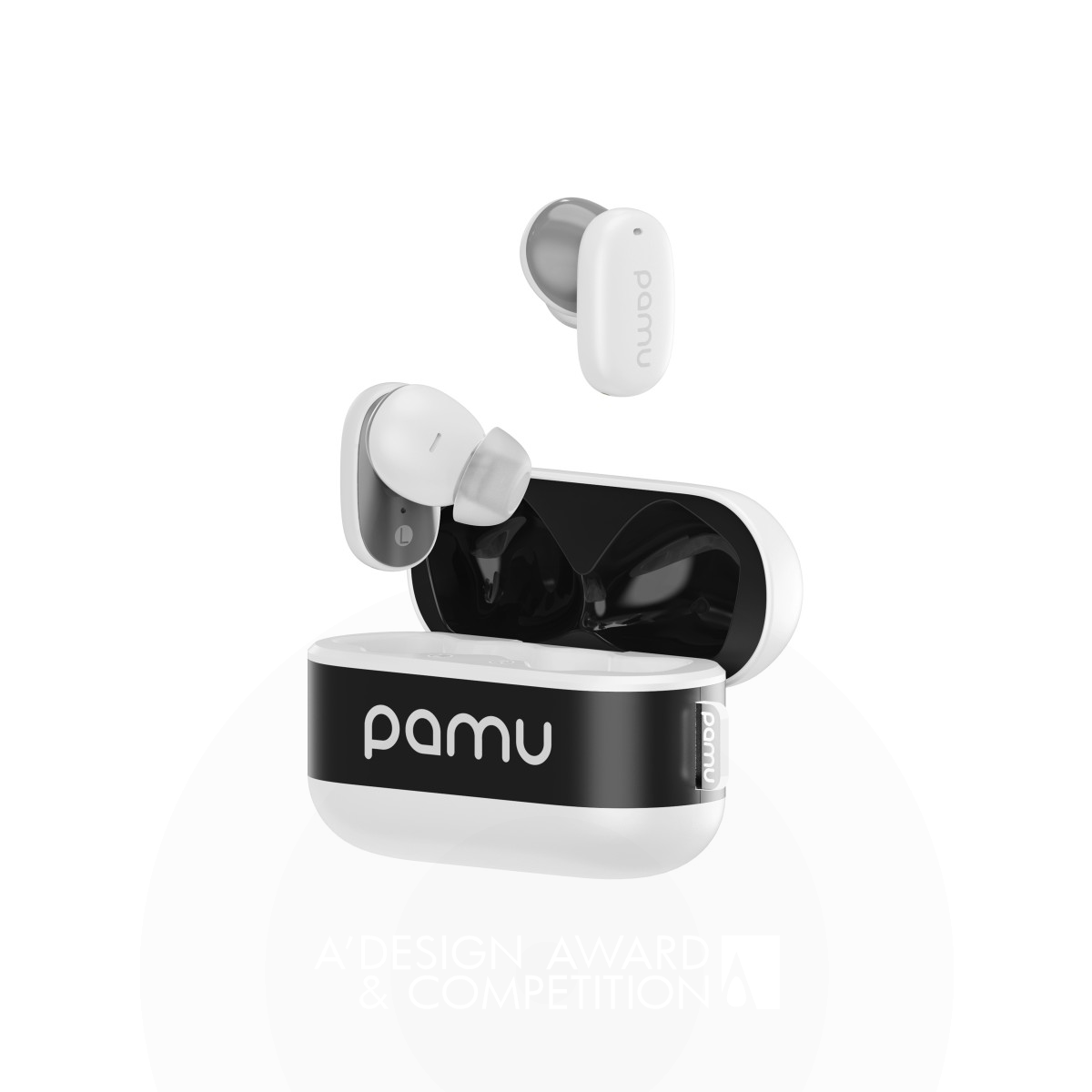 Pamu Z1 TWS Earbuds by Xiaolu Cai and Chengpeng Xie Bronze Audio and Sound Equipment Design Award Winner 2021 