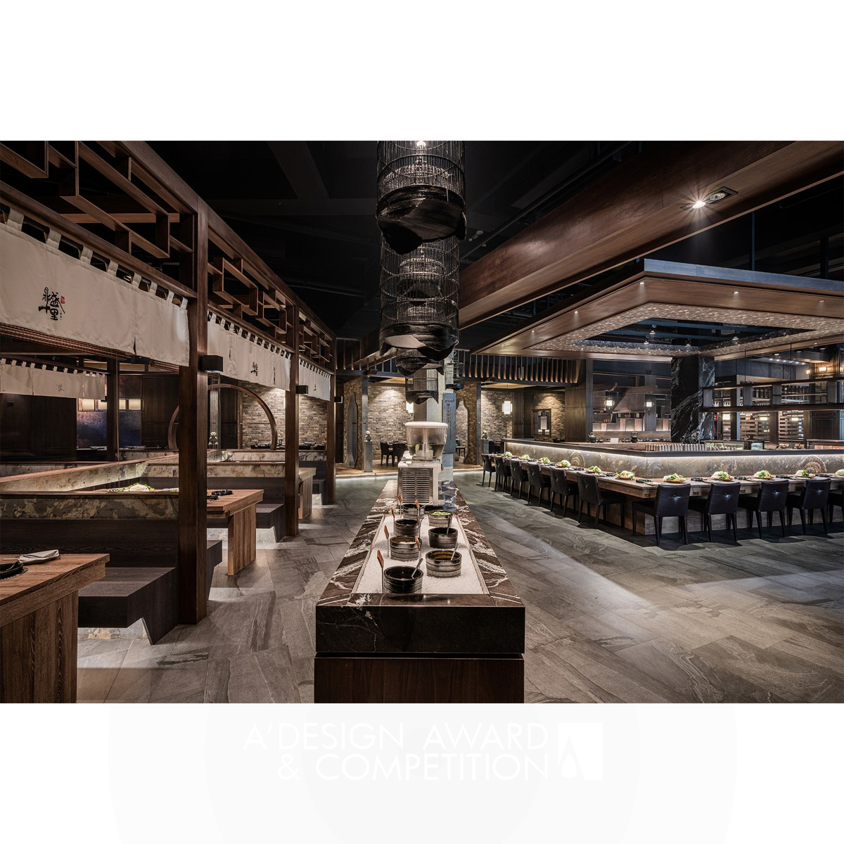 The Magnificent Ten Miles Restaurant Interior Design by Yung-Jen Chen Silver Interior Space and Exhibition Design Award Winner 2021 