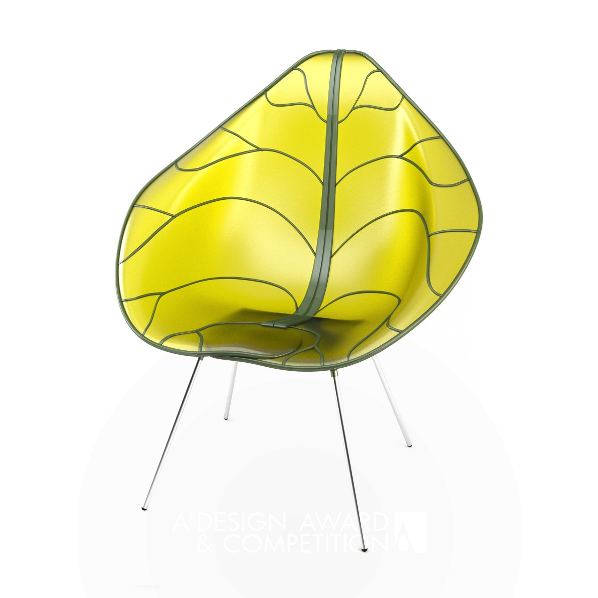 Cyclamen Chair by Rozalia Ioannidou Bronze Furniture Design Award Winner 2022 