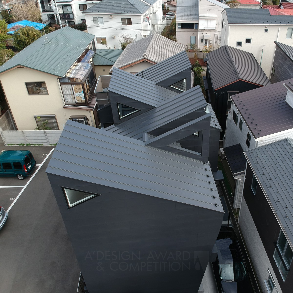 Hikari Tsuzuraori Residential House by Hironari Itoi Bronze Architecture, Building and Structure Design Award Winner 2022 